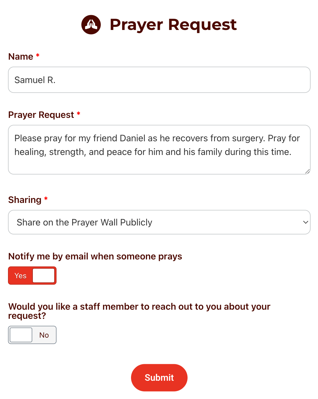 Prayer – Church Infinite